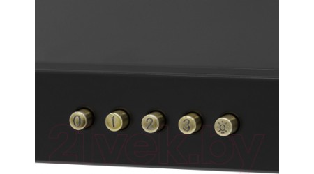 Вытяжка купольная Krona Bella Retro 600 Black PB / КА-00001967