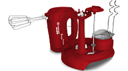 Кухонный комбайн БЕЛВАР Вихрь Классик (красный)