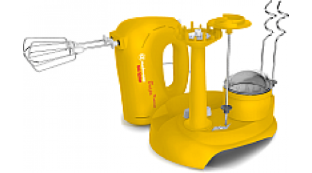 Кухонный комбайн БЕЛВАР Вихрь Классик (желтый)
