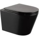 Унитаз подвесной Abber Bequem AC1102MB (черный матовый)