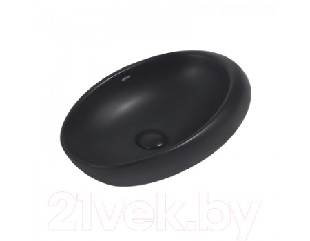 Умывальник Abber Bequem AC2107MB (черный матовый)