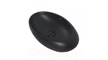 Умывальник Abber Bequem AC2107MB (черный матовый)