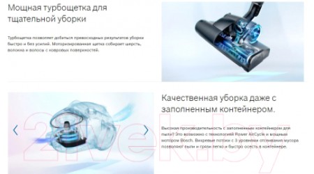 Пылесос Bosch BGS21WPOW