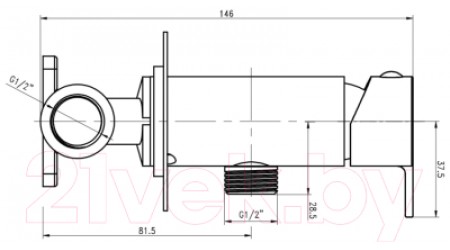 Гигиенический душ Gross Aqua Bidet Evo GA042602MW