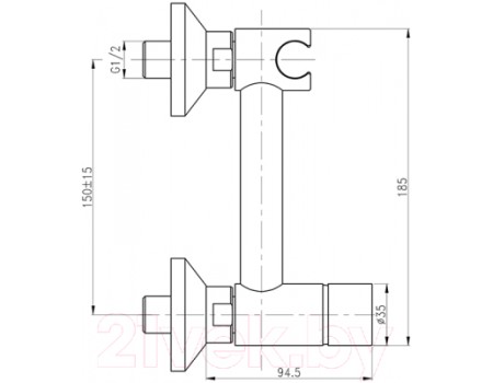 Гигиенический душ Gross Aqua Bidet GA012201C