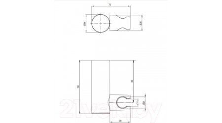 Душевой гарнитур Deante Bidetta ANW 042B