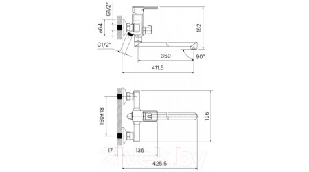 Смеситель Iddis Bild BILSB00i10WA 