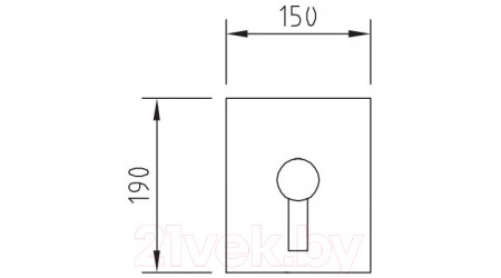 Смеситель Clever Bimini / 98714 