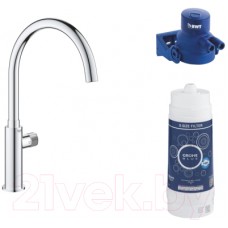 Кран на одну воду GROHE Blue Pure Mono 119710 (с фильтрацией)