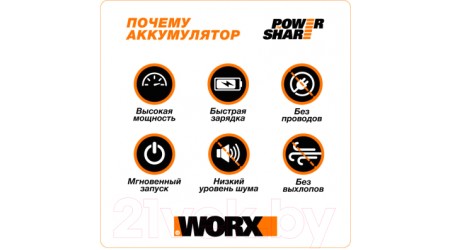 Аккумуляторный шуруповерт Worx BL WX175.9