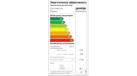 Электрический духовой шкаф Gorenje BOP799S51X