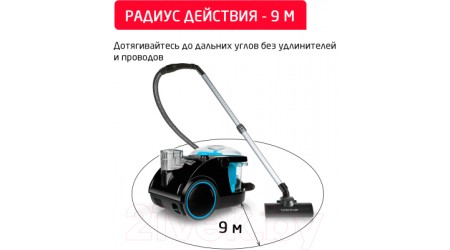 Пылесос Arnica Bora 5000 / ET11131 (синий)