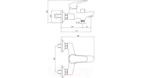 Смеситель Deante Boro BMO 010M 