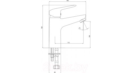 Смеситель Deante Boro BMO 020M 