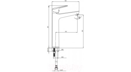 Смеситель Deante Boro BMO N20K 