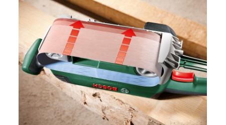 Ленточная шлифовальная машина Bosch PBS 75 A (0.603.2A1.020)