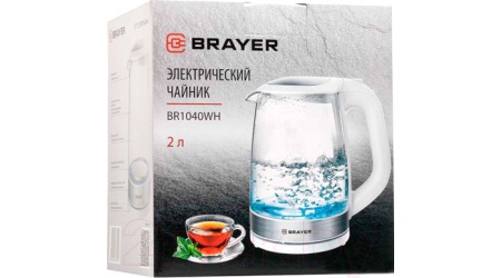 Электрочайник Brayer BR1040WH