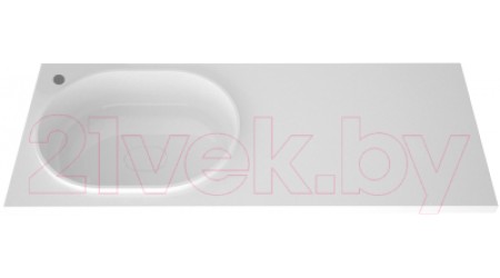 Умывальник ANDREA Bruks 120 L / 4680028070580