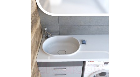 Умывальник ANDREA Bruks 120 L / 4680028070580