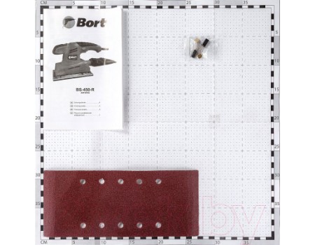 Вибрационная шлифовальная машина Bort BS-450-R (93410105)