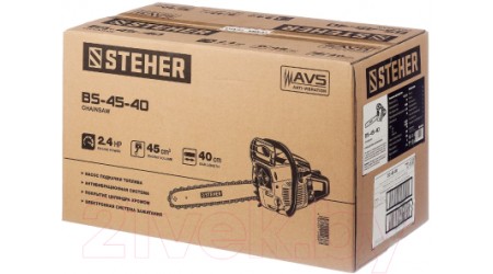 Бензопила цепная Steher BS-45-40