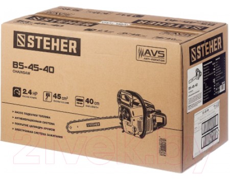 Бензопила цепная Steher BS-45-40