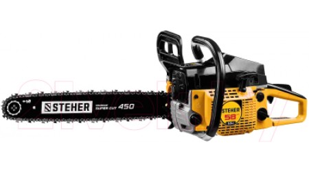 Бензопила цепная Steher BS-58-45