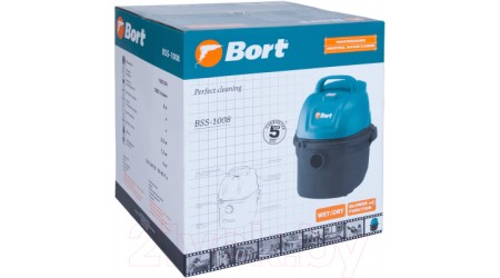 Профессиональный пылесос Bort BSS-1008