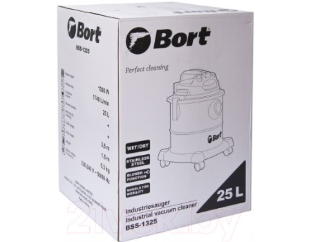 Профессиональный пылесос Bort BSS-1325 (91272218)