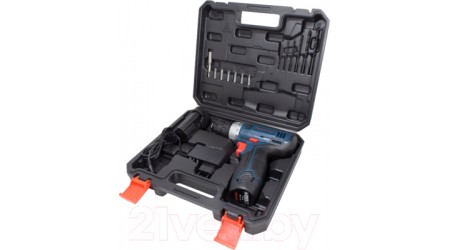 Аккумуляторный шуруповерт Forsage BT-CD11-A1 12V (с набором аксессуаров)