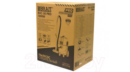 Профессиональный пылесос Brait BVC-30 Pro