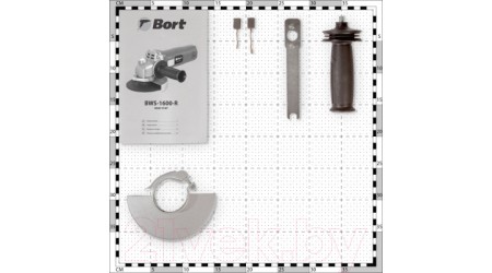 Угловая шлифовальная машина Bort BWS-1600-R (93411157)
