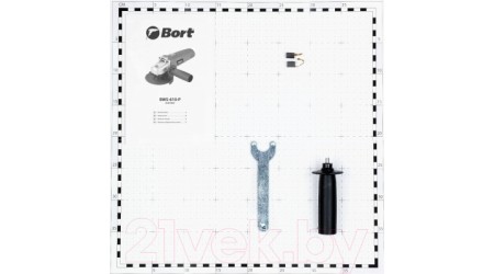 Угловая шлифовальная машина Bort BWS-610-P (91271037)
