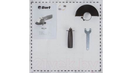 Угловая шлифовальная машина Bort BWS-900 (91279125)