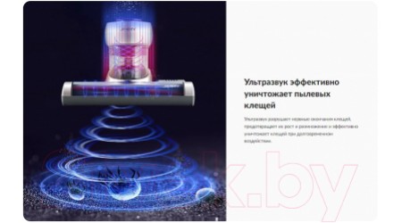 Портативный пылесос Jimmy BX5 Anti-Mite Vacuum Cleaner (шампань/фиолетовый)