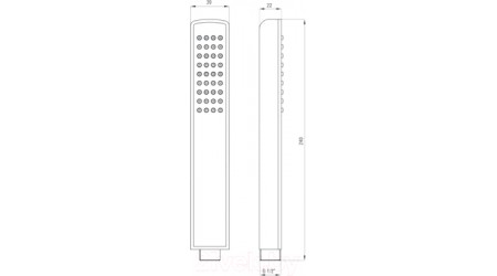 Душевая система Deante BXYSX44T-1