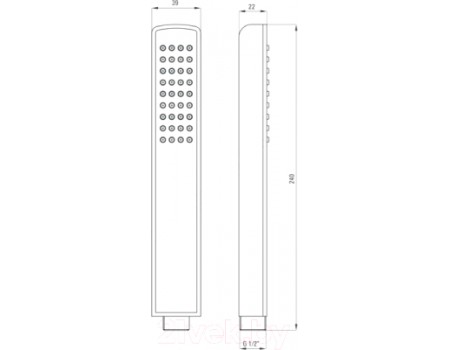 Душевая система Deante BXYSX44T-1