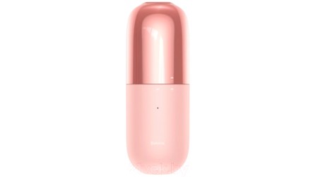 Портативный пылесос Baseus C1 Capsule Vacuum Cleaner / CRXCQC1-04 (розовый)