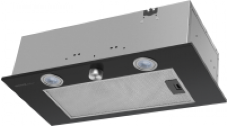 Вытяжка скрытая HOMSair Camelia Power 60RD (черный)