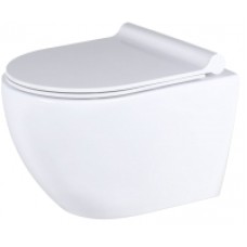 Унитаз подвесной Uptrend Caneo Rimless TR2196D (с сиденьем)