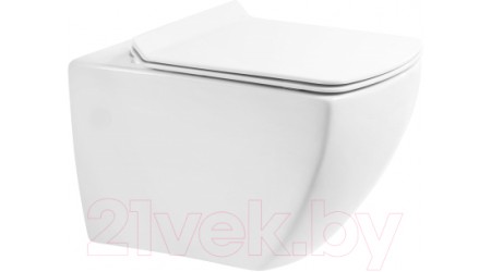 Унитаз подвесной BelBagno Carina BB514CHR/BB1077SC