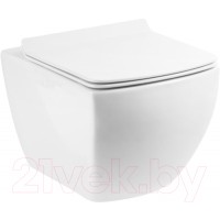 Унитаз подвесной BelBagno Carina BB514CHR/BB1077SC