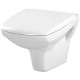Унитаз подвесной Cersanit Carina K31-002 + DS-CARINA-DL