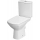 Унитаз напольный Cersanit Carina New Clean On (S-KO-CAR011-3/5-COn-DL-w)
