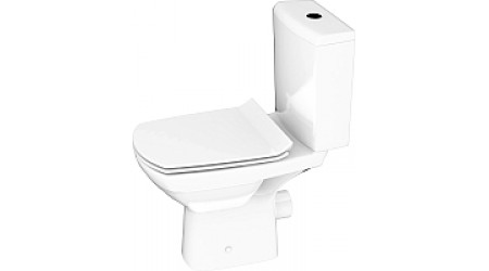 Унитаз напольный Cersanit Carina New Clean On 011 (S-KO-CAR011-3/5-COn-S-DL-w)