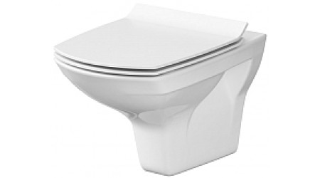 Унитаз подвесной Cersanit Carina New Clean On (S-MZ-CARINA-COn-S-DL-w)
