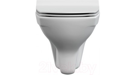 Унитаз подвесной с инсталляцией Cersanit Carina S-MZ-CARINA-XL-COn-S-DL-w + 525 040000 + D7 040037