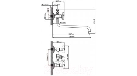 Смеситель Cronwil CD340-22 