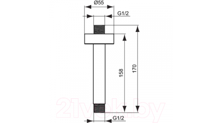 Душевая система Ideal Standard Ceraline 6в1 SetA6939AA-2