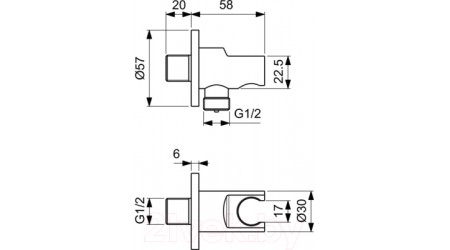 Душевая система Ideal Standard Ceraline 6в1 SetA6939AA-4